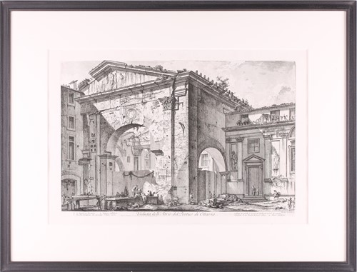Lot 80 - After Giovanni Battista Piranesi (1720 - 1778),...
