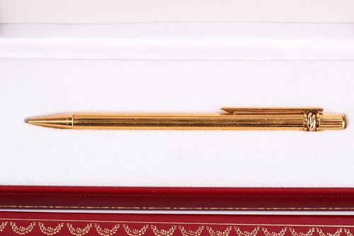 Lot 403 - A Les Must de Cartier pen and another; the...