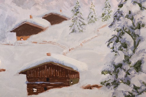 Lot 38 - Alois Arnegger (1879 - 1963) Austrian, Winter...