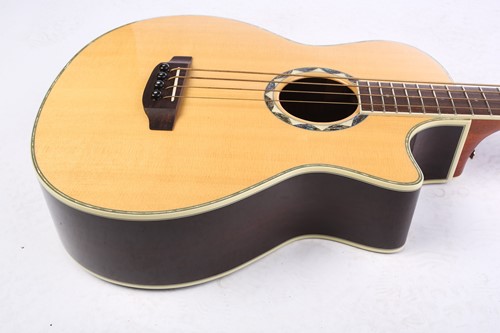 Lot 330 - A Crafter GAB-24s acoustic/ electric bass...