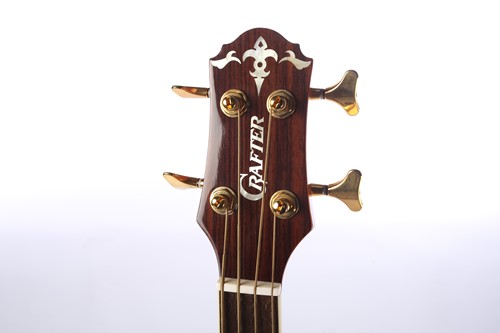 Lot 330 - A Crafter GAB-24s acoustic/ electric bass...