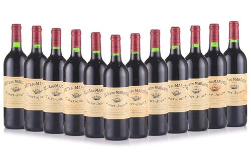 Lot 205 - Twelve bottles of Clos du Marquis du Chateau...