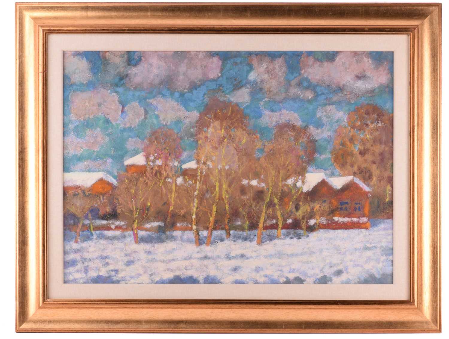 Lot 41 - Arseny Vlasov (1914 - 1997) Russian, Winter...