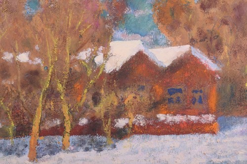 Lot 41 - Arseny Vlasov (1914 - 1997) Russian, Winter...