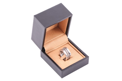 Lot 142 - Bulgari - a B.zero1 ring set with diamonds,...