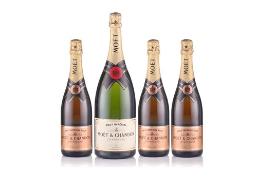 Lot 19 - Three bottles of Moet & Chandon Brut Imperial...