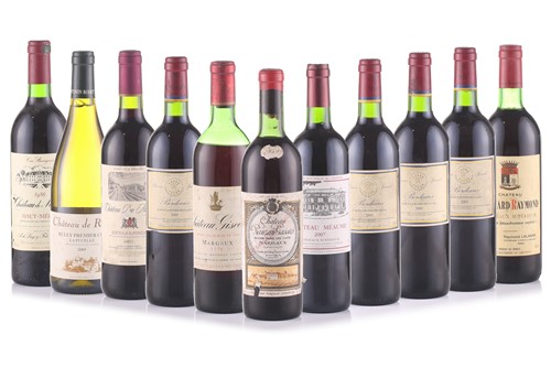 Lot 93a - Eleven mixed bottles to include 4 x Barons de...