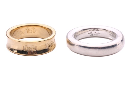 Lot 248 - Tiffany & Co. - two ring bands; including a...