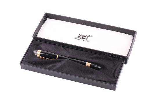 Lot 408 - Two fine pens by Montblanc and Cartier,...