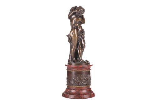 Lot 175 - 19th century French school, a patinated bronze...