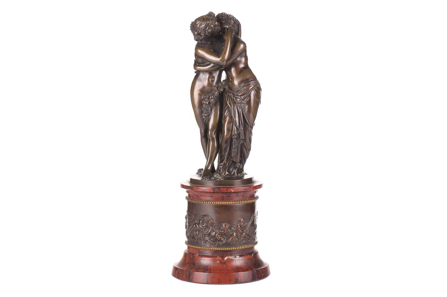 Lot 175 - 19th century French school, a patinated bronze...