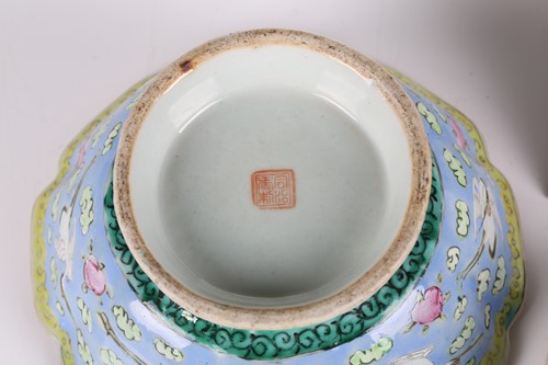 Lot 140 - A Chinese Famille Rose porcelain, tapering...