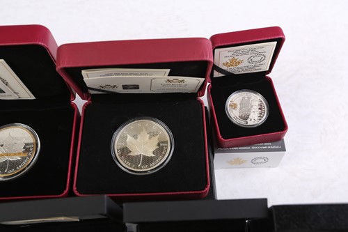 Lot 329 - A collection of silver, silver proof and other...