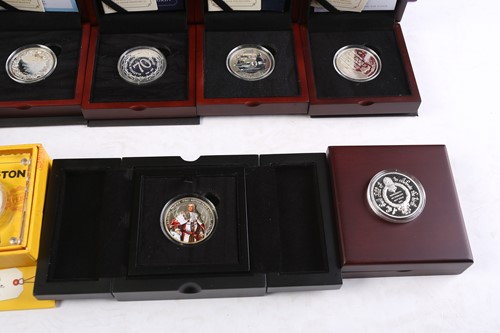 Lot 328 - A collection of silver, silver proof and other...