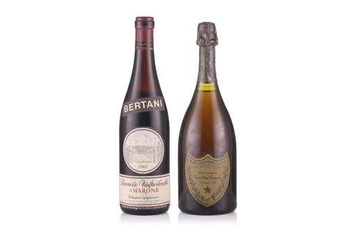 Lot 16 - One bottle of Dom Perignon Champagne, 1980,...