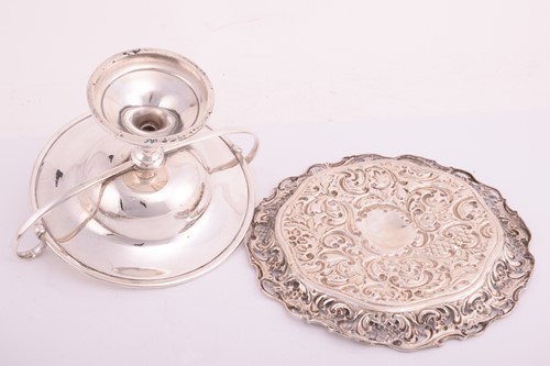 Lot 436 - A small collection of silver items comprising...