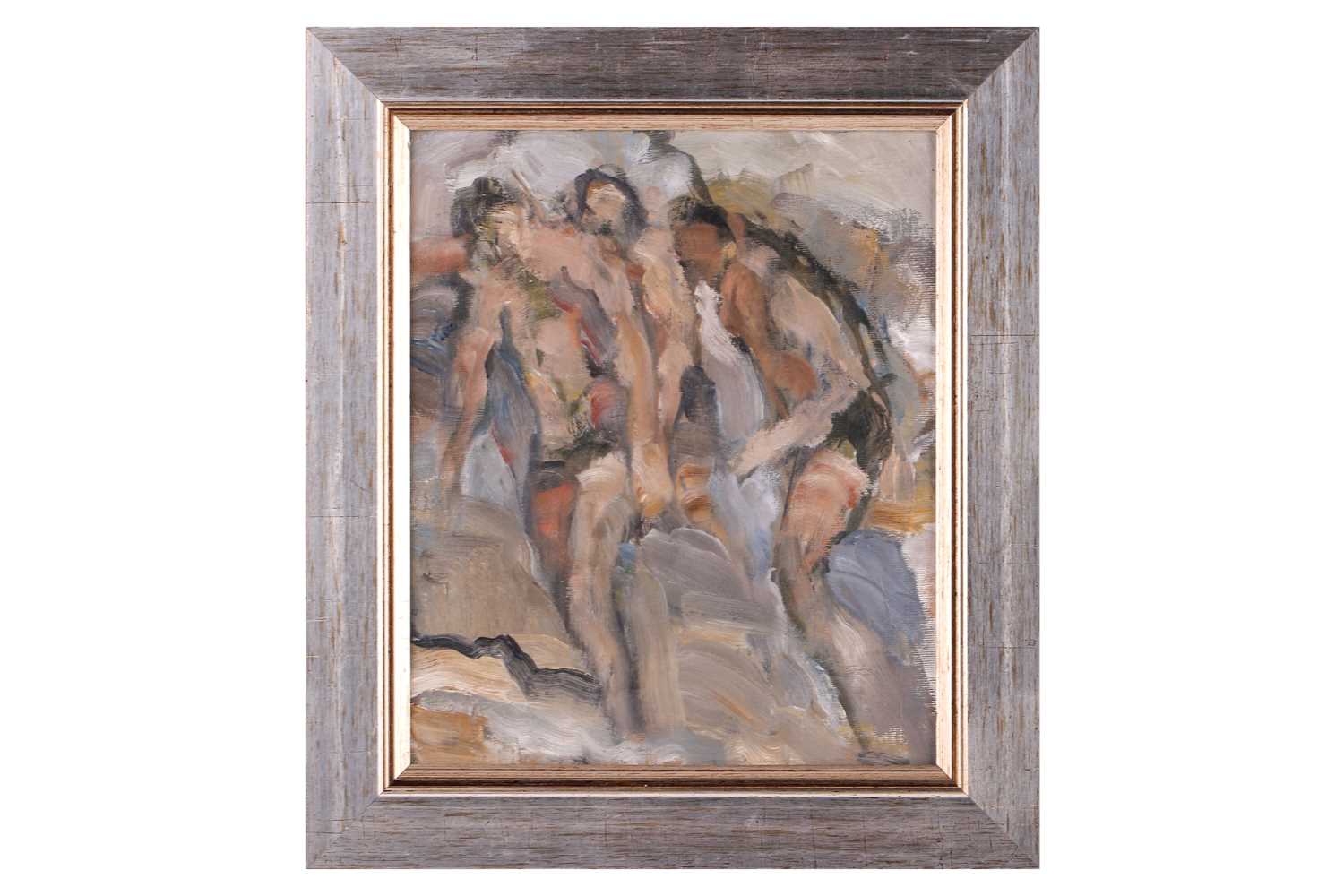 Lot 25 - Robert Medley (1905-1994) 'Bathers', unsigned,...