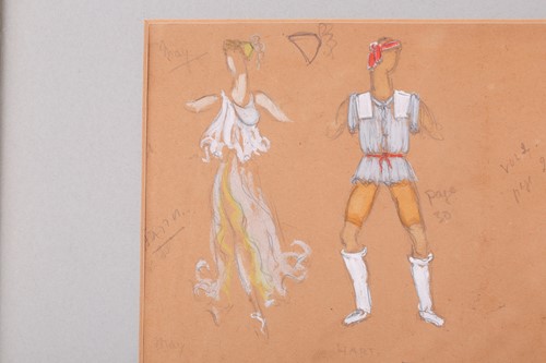 Lot 22 - 20th Century British School, Costume designs...