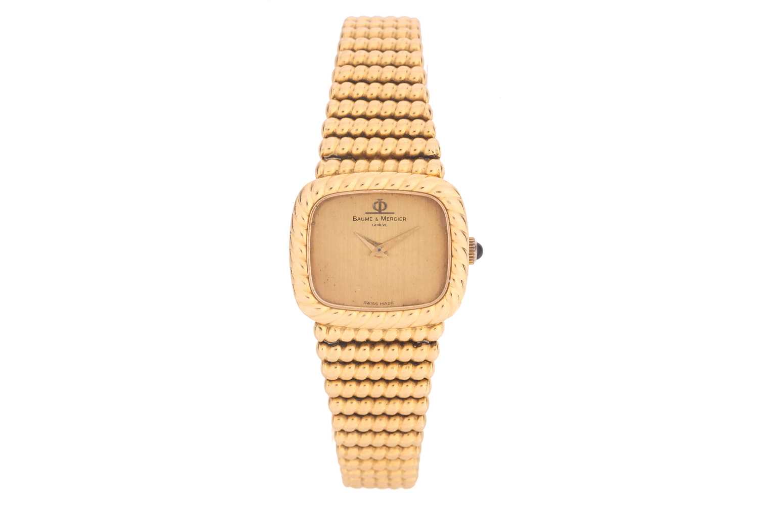 Lot 336 - A Baume & Mercier lady's dress watch in 18ct...