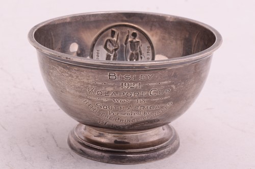 Lot 435 - A Bisley shooting club bowl inscribed...