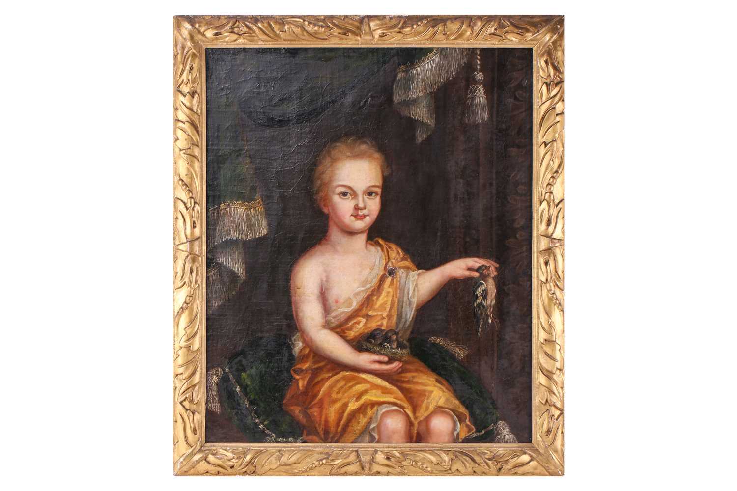 Lot 5 - 18th-Century British School, Boy in Classical...