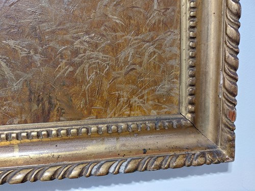 Lot 29 - George Vicat Cole (1833- 1893), Cornfield,...