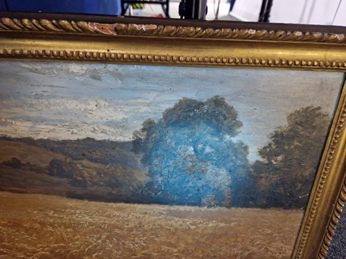 Lot 29 - George Vicat Cole (1833- 1893), Cornfield,...
