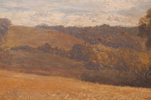 Lot 29 - George Vicat Cole (1833- 1893), Cornfield,...