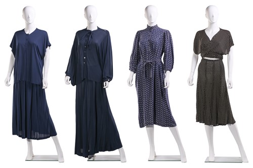 Lot 350 - Jean Muir - a group of four garment ensembles...