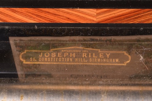 Lot 247 - A late 19th-century Swiss cylinder music box...