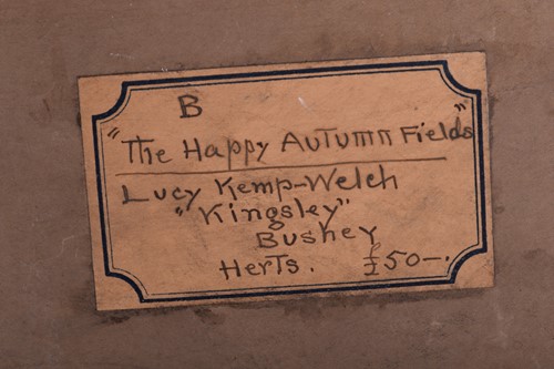 Lot 8 - Lucy Kemp-Welch (1869 - 1958), The Happy...
