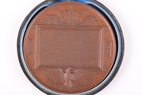 Lot 335 - A Victorian bronze medal for the 'Science and...