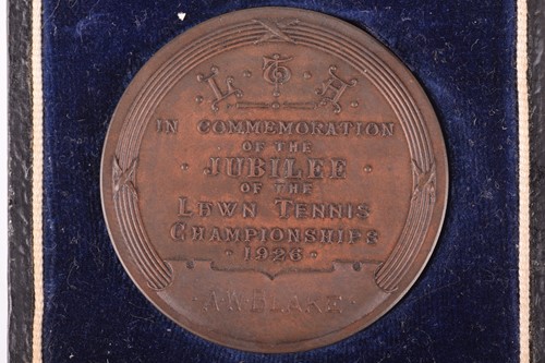 Lot 335 - A Victorian bronze medal for the 'Science and...