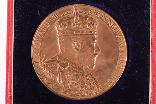 Lot 335 - A Victorian bronze medal for the 'Science and...