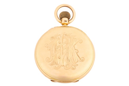 Lot 195 - A Charles Frodsham 18k Gentleman's Half Hunter...