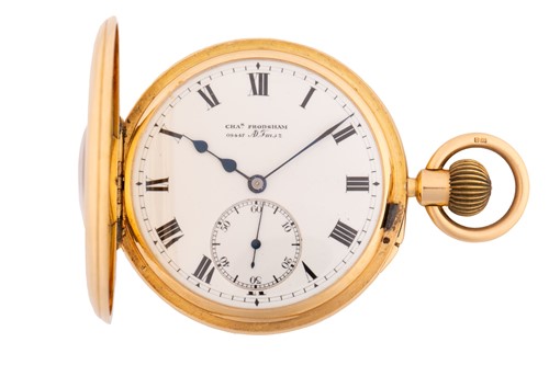 Lot 195 - A Charles Frodsham 18k Gentleman's Half Hunter...
