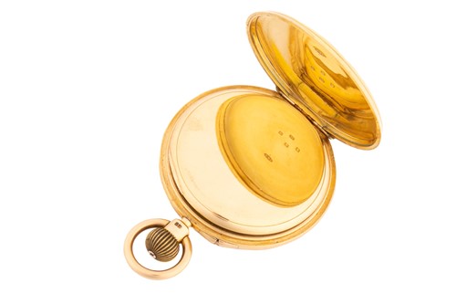 Lot 195 - A Charles Frodsham 18k Gentleman's Half Hunter...