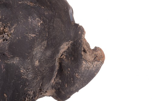 Lot 318 - An original over-sized papier mache mask/head,...