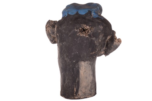 Lot 318 - An original over-sized papier mache mask/head,...