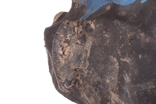 Lot 318 - An original over-sized papier mache mask/head,...