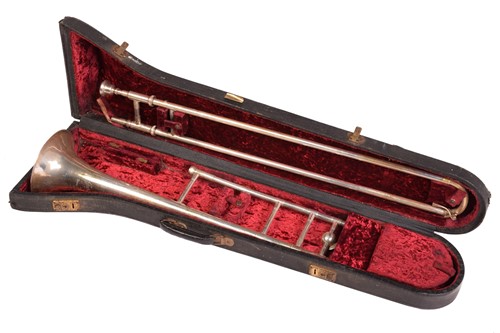 Lot 323 - A Boosey & Hawkes 'Imperial' trombone, stamped...
