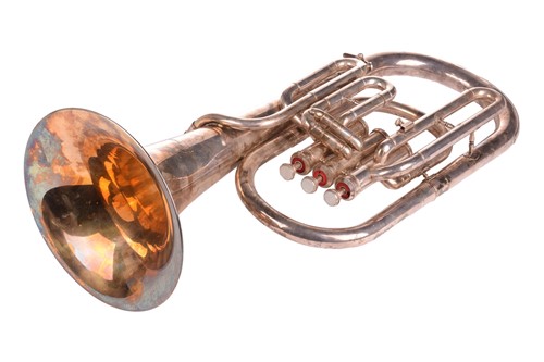 Lot 302 - A Lark tuba, Chinese made, in fitted case,...