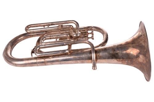 Lot 302 - A Lark tuba, Chinese made, in fitted case,...