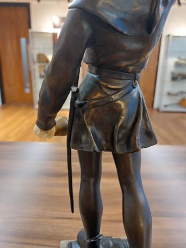 Lot 232 - Eugène Marioton (1854 - 1933), 'Le Couvre-feu'...