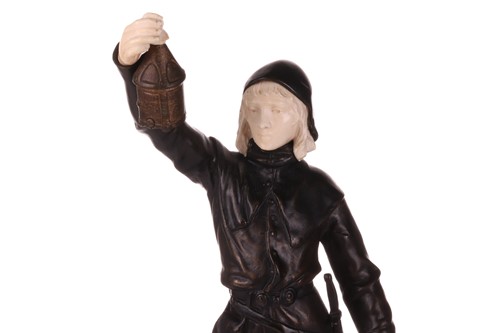 Lot 232 - Eugène Marioton (1854 - 1933), 'Le Couvre-feu'...