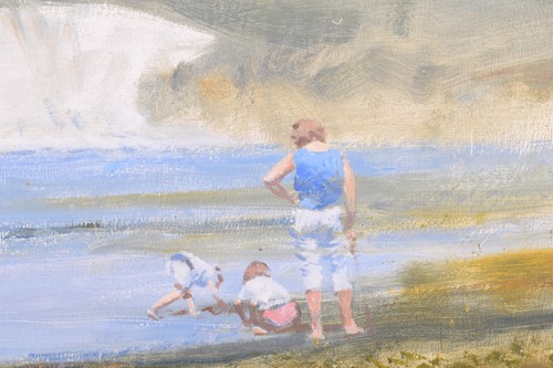 Lot 77 - Norman R. Hepple (1908 - 1994), 'Beachtime Fun'...