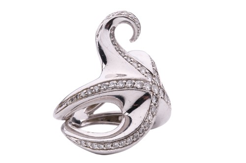 Lot 146 - Boucheron - a diamond-set starfish ring,...