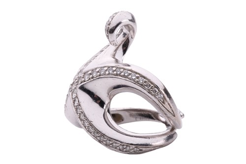 Lot 146 - Boucheron - a diamond-set starfish ring,...