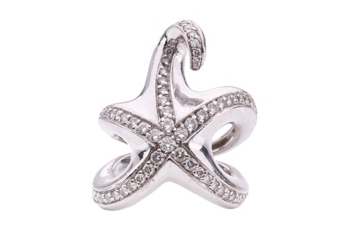 Lot 146 - Boucheron - a diamond-set starfish ring,...