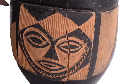 Lot 317 - A group of eight assorted hand-drums, from the...